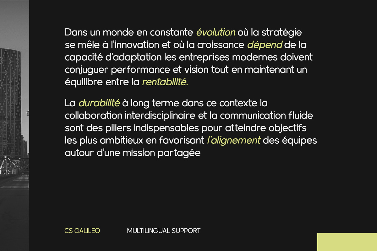 CS Galileo – Contemporary Font, a Sans Serif Font by Craft Supply Co. (Photo 6 of 8)
