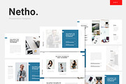 Netho - Networking Powerpoint, a Presentation Template by naulicreative (Thumbnail 1 of 4)
