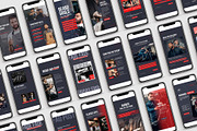 Barber Shop Salon Instagram Kit, a Social Media Template by TheBrightGrap (Thumbnail 4 of 12)