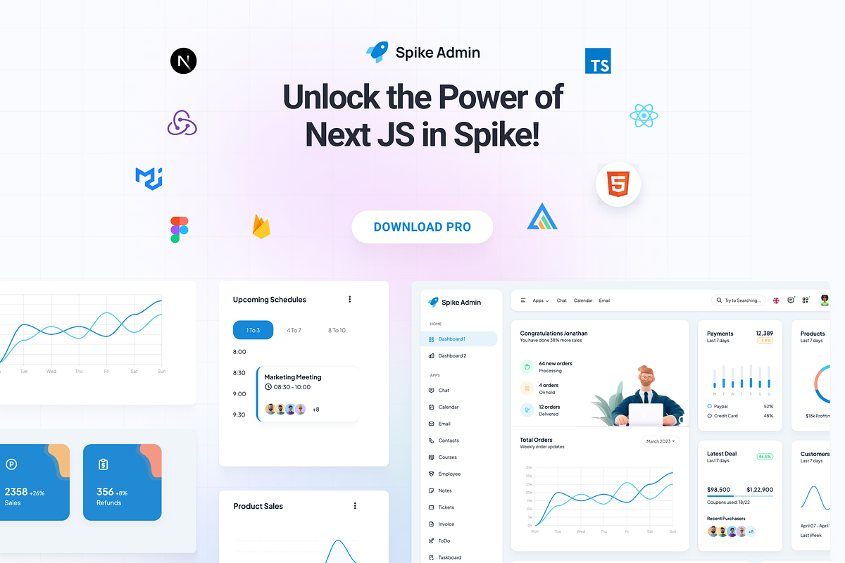 Spike Next Js Admin Template