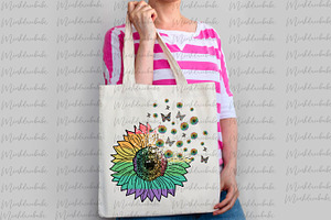 Sunflower LGBT Png Sublimation