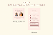 Beauty Instagram Kit | Canva, a Social Media Template by Ralony (Thumbnail 2 of 9)