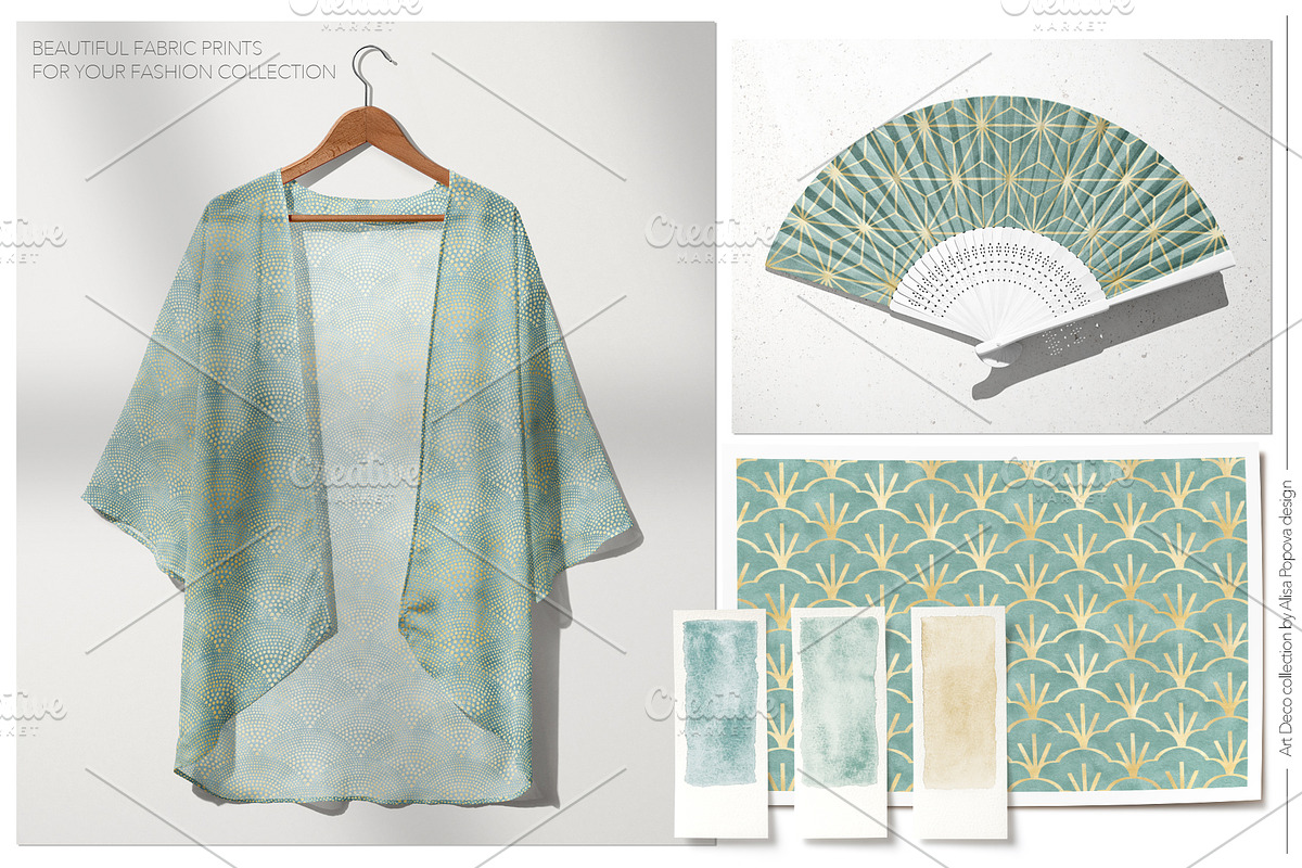 ART DECO Geometry Patterns, a Pattern Graphic by Alisa Fimen Design (Photo 9 of 12)