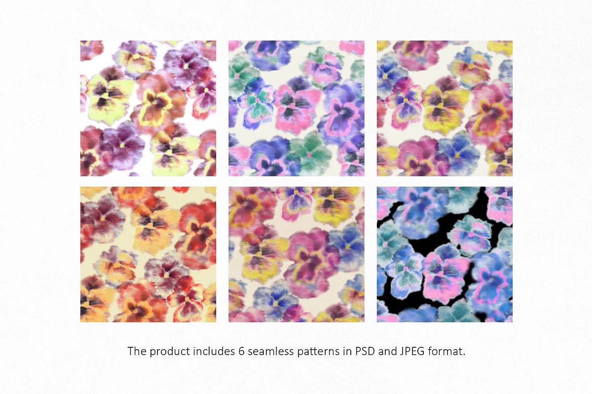 Anne. Blurred floral pattern, a Pattern Graphic by emeraldthue (Photo 5 of 5)