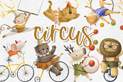 Circus animals, an Animal Illustration by the_myro (Thumbnail 1 of 17)