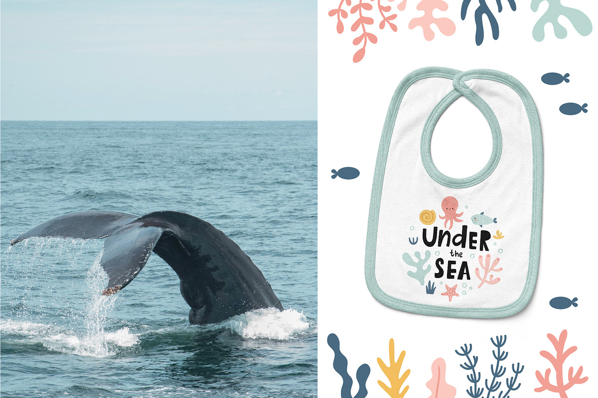 Under the sea cute clipart for kids, an Animal Illustration by Leysan Shayak (Photo 10 of 11)