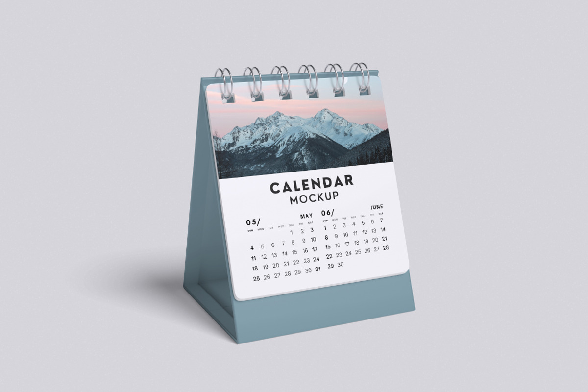 Calendar Mockup Bundle Set, an Advertising Mockup by Rielismee (Photo 3 of 5)