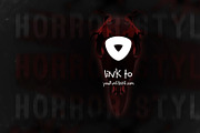 Horror Logo for DaVinci Resolve, a Templates & Theme by FlashFXbox (Thumbnail 1 of 2)