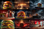 80 Professional Burger Stock Photos, a Food & Drink Photo by Incomelion (Thumbnail 4 of 14)
