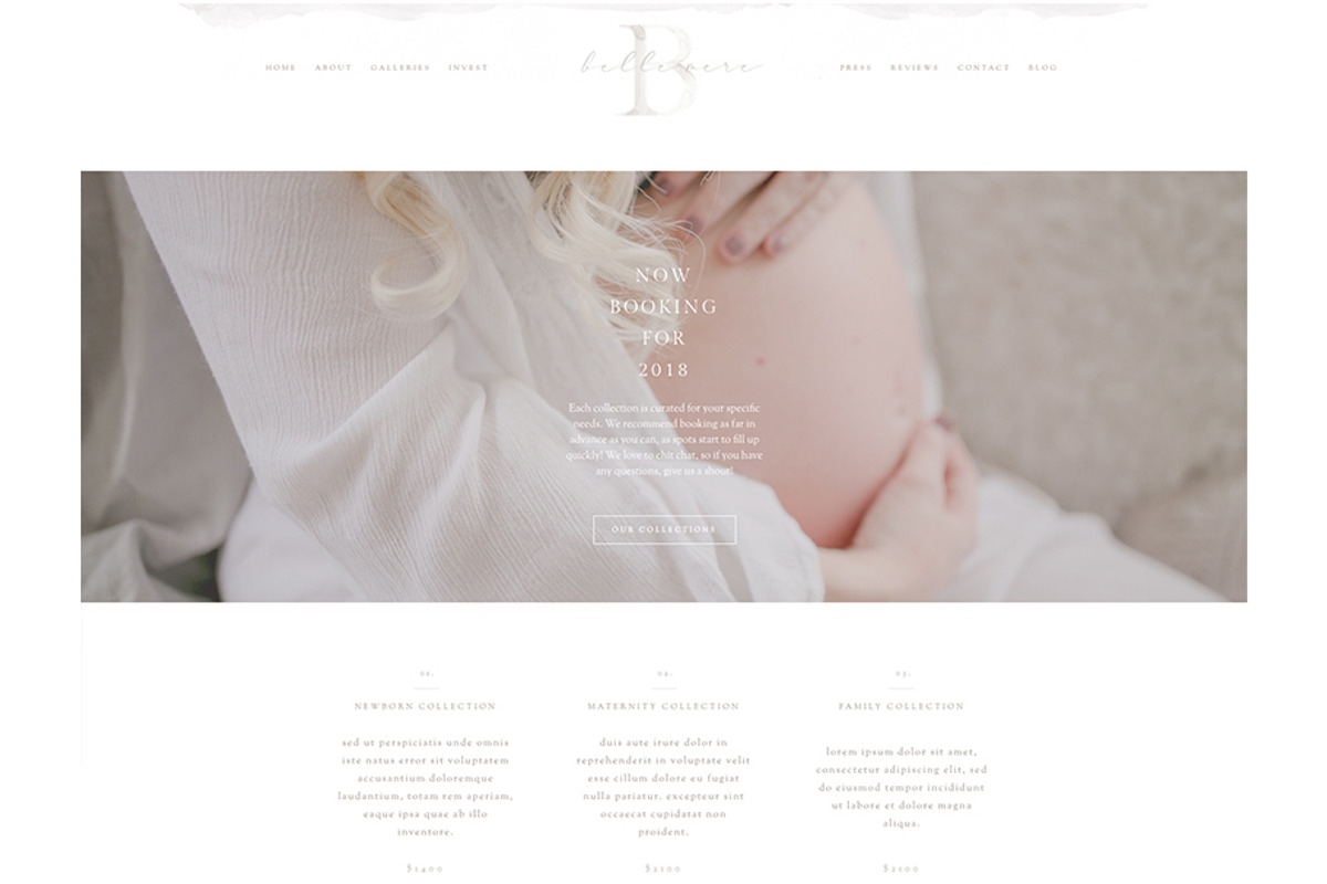 Belle Mère ProPhoto 6 Template, a Templates & Theme by Red Met Yellow Creative (Photo 6 of 14)