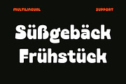 Oven Bake – Bold Retro Display Font, a Font by Versetype (Thumbnail 6 of 15)