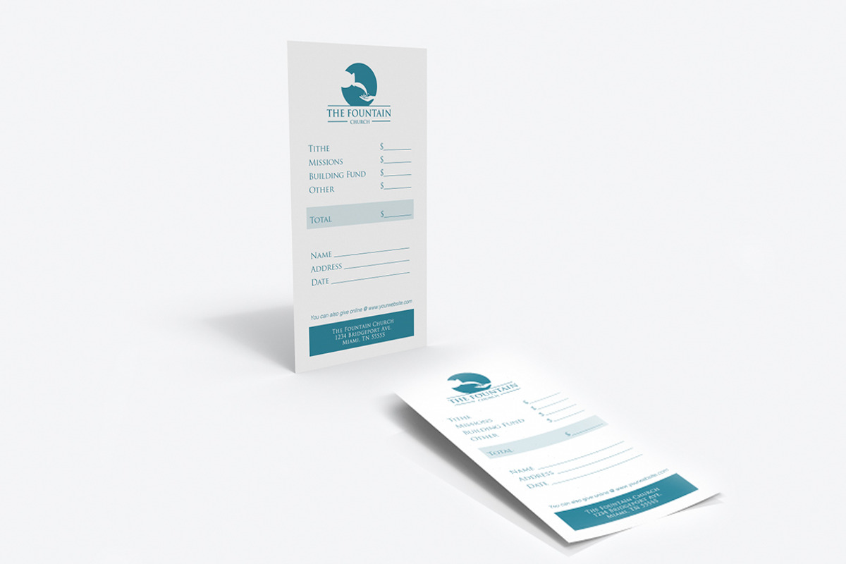 Offering Envelope, a Flyer Template by Team Alabaster