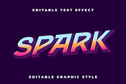Bright 3D Future Text Effect, a Templates & Theme by studiogstock (Thumbnail 1 of 3)