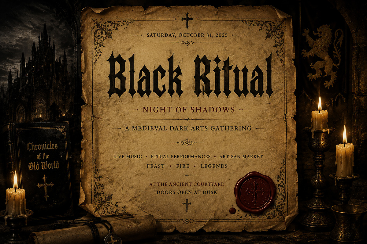 Black Ritual – Gothic Blackletter, a Blackletter Font by Wow Magic (Photo 4 of 4)