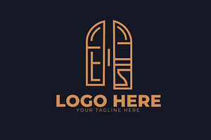 Furniture Brand Door Logo Design
