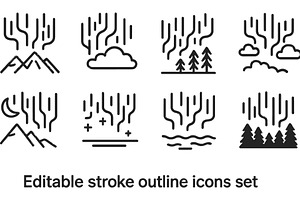 Vector illustration of nature line, an Illustration by ZinetroN