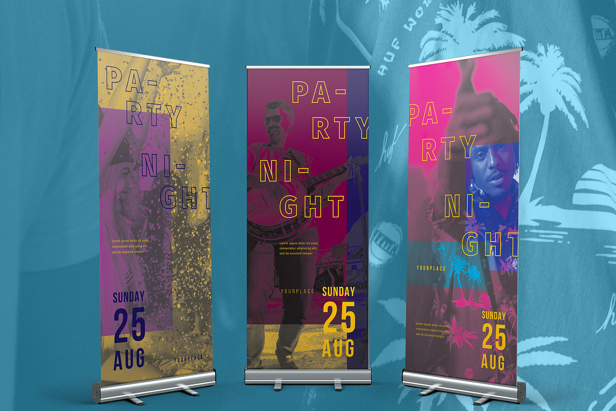 Party Night Flyer Bundle, a Flyer Template by Meknya (Photo 4 of 4)