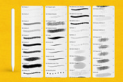 Dusty Inkers for Procreate, a Brush Add-On by Nubikini Studio & Co. (Thumbnail 4 of 5)