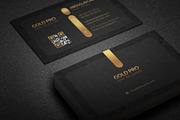 Gold Pro Business Cards, a Business Card Template by Genereux Art (Thumbnail 4 of 4)