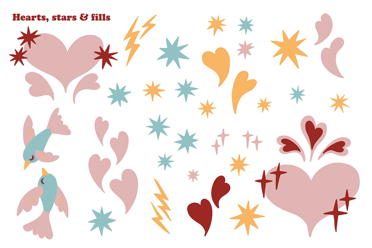 Sweetheart - Valentine illustration, a Graphic by Pony Gold Studio (Photo 6 of 9)