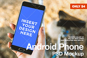 Android Phone PSD Mockup, an Android Mockup by StartMockups.com (Thumbnail 2 of 2)