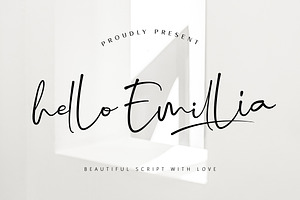 Hello Emillia Script