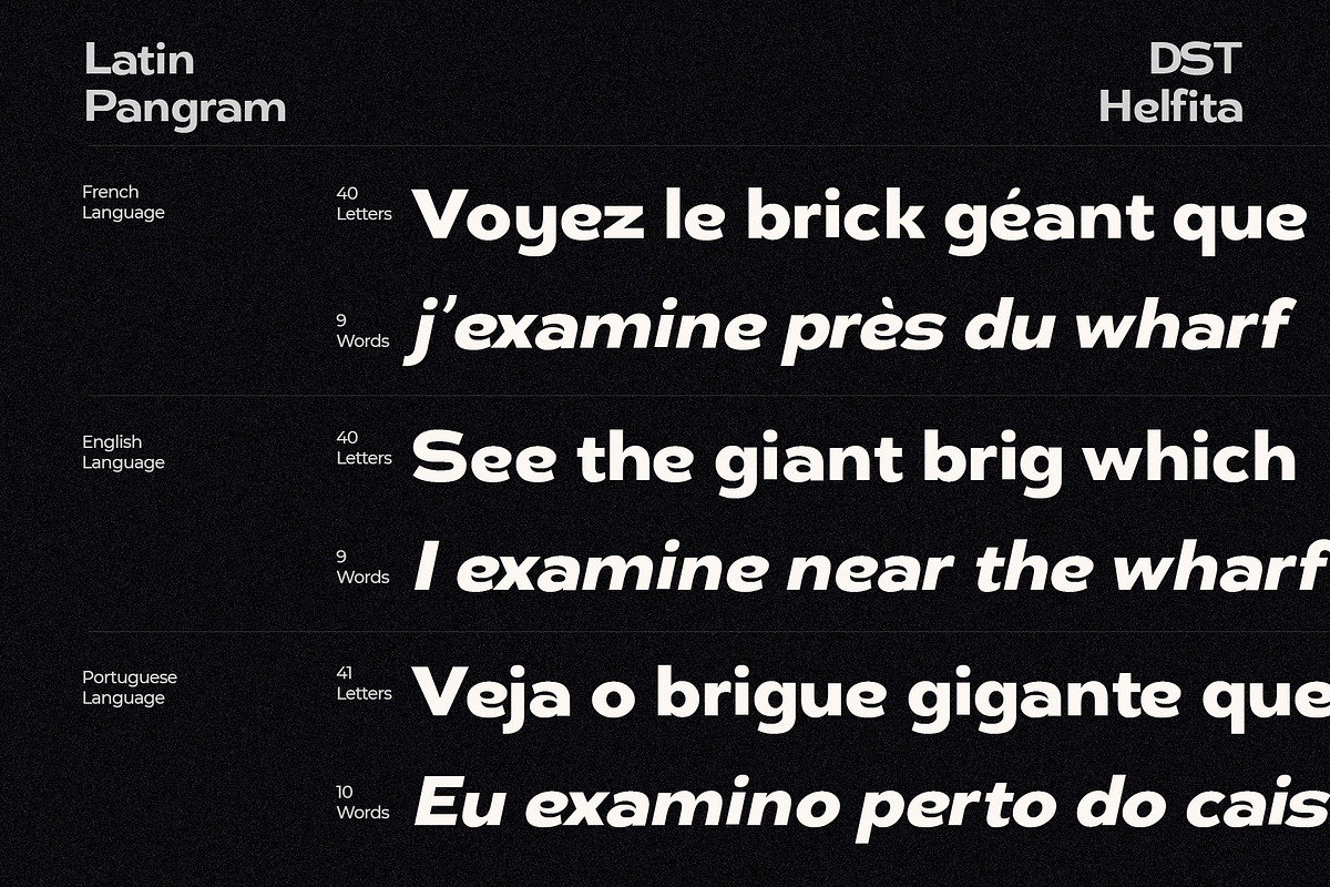 Helfita Sans Serif Family, a Sans Serif Font by Designsation (Photo 8 of 10)