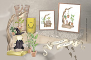 Wizarding Yellow House in Christmas, an Illustration by Rachel Art Studio (Thumbnail 4 of 10)