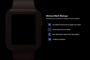 Minimus Apple Watch Mockups, a Product Mockup by DavidElgena (Thumbnail 3 of 5)