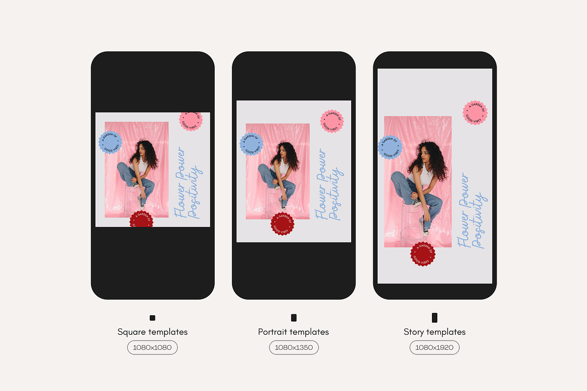 Retro & Bold Social Media Kit Canva preview 6