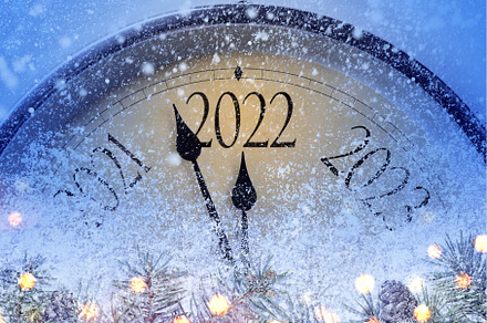 Countdown to midnight 2022, a Holiday Photo by sergeypeterman