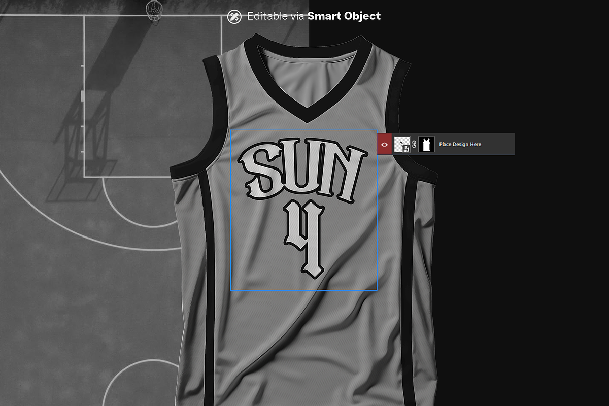 Basketball Jersey & Shorts Mockup, a Shirt Mockup by Mocktopia (Photo 3 of 12)
