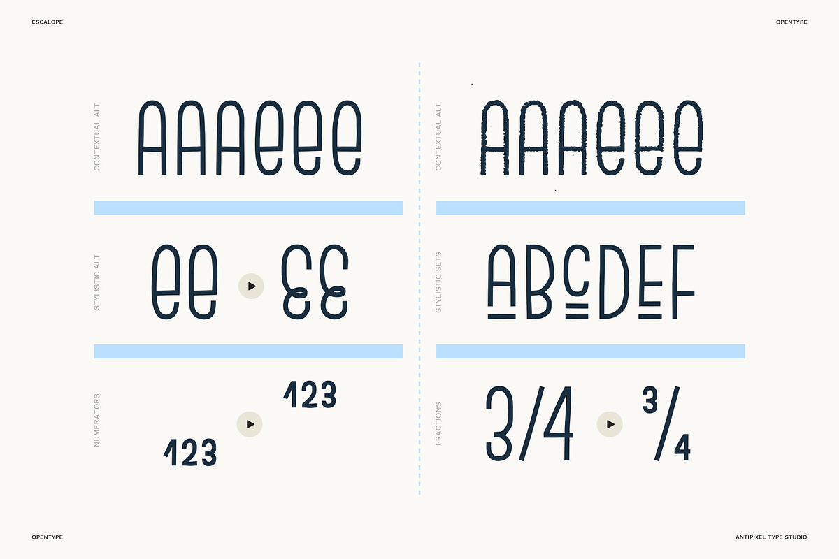 Escalope | Handwritten Fun Display, a Handwritten Font by Antipixel Type Studio (Photo 13 of 15)