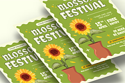 Spring Festival Flyer, a Flyer Template by SquidPixey (Thumbnail 6 of 6)