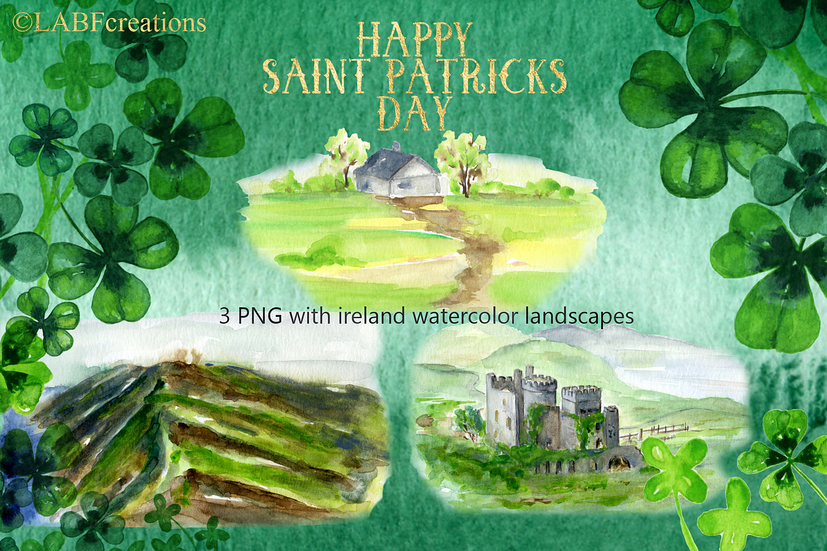 Happy Saint Patricks Day, a Texture Illustration by LABFcreations (Photo 3 of 8)