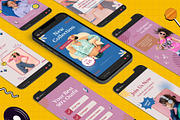 Playful Podcast 3in1 Canva Template, a Social Media Template by Brandearth RRGraph (Thumbnail 10 of 11)