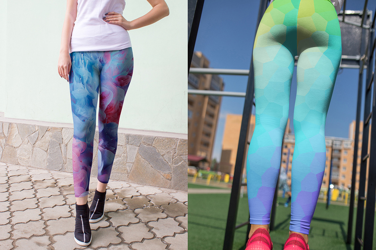 100 Leggings Mock-Up #20, a Bottom Mockup by Freeman Studio (Photo 38 of 58)