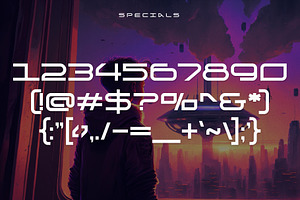 Stardock - Futuristic Typeface