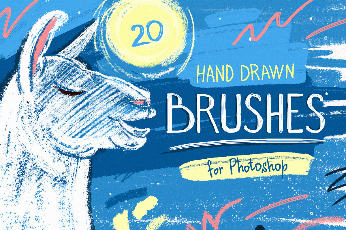 Essential Hand-Drawn Photoshop Brushes