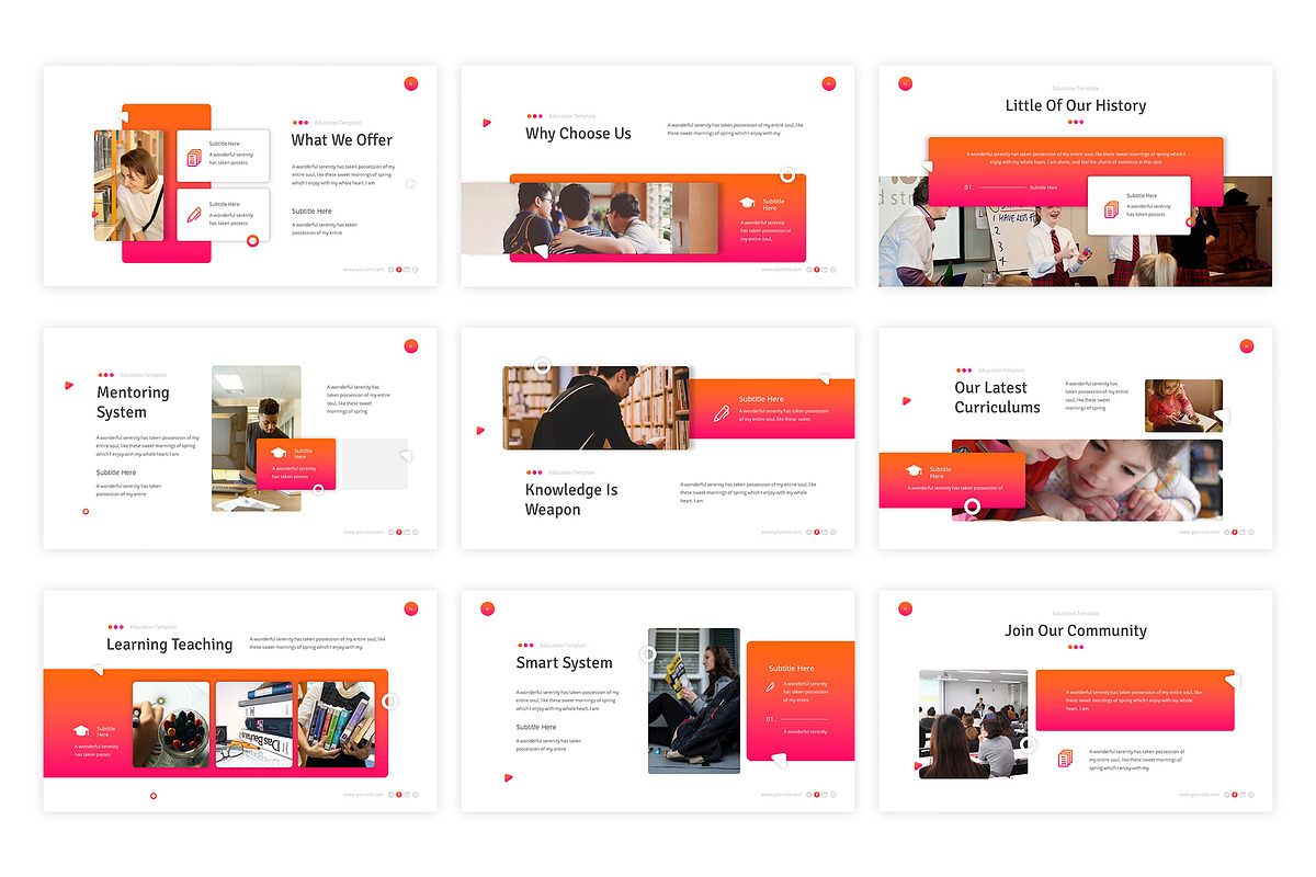 Education - Powerpoint Template, a Presentation Template by kylyman
