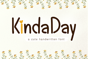 Kinda Day Handwriting Font