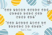 Easter egg Font, a Symbol Font by LivelyAutumn11.11 (Thumbnail 4 of 4)