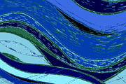 Blue Minerva, a Background Graphic by Sharon Schwalbe (Thumbnail 7 of 7)