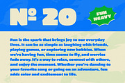 Fattonic, a Sans Serif Font by graphicook (Thumbnail 5 of 10)