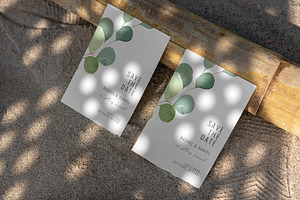 Flyer/Postcard Tropical Mockups