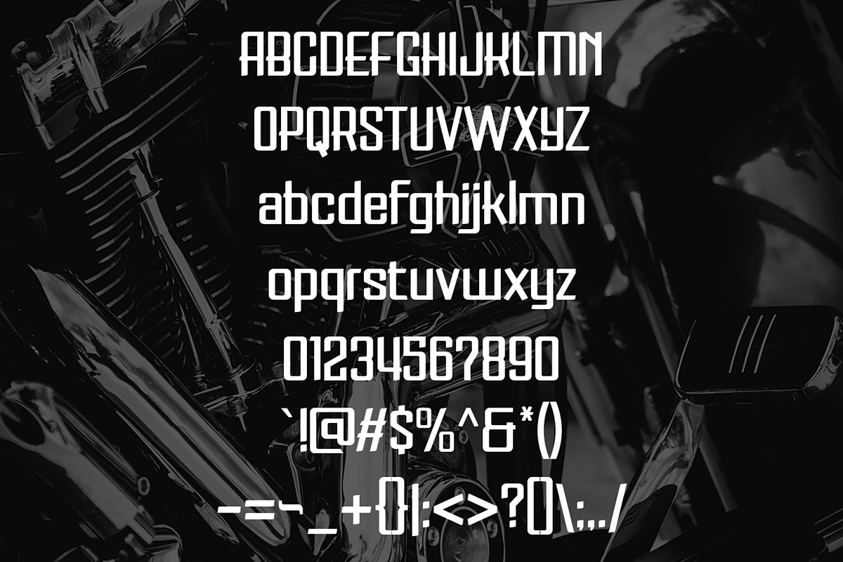 Saito – Vintage Garage Fonts, a Sans Serif Font by Konstantine Studio (Photo 3 of 3)