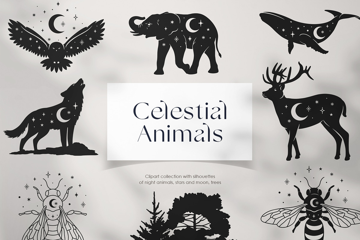 Celestial Animals, an Animal Illustration by PatrushevaYana (Photo 10 of 10)