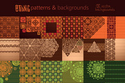Ethnic patterns and backgrounds, a Pattern Graphic by IvanNikulin (Thumbnail 1 of 4)