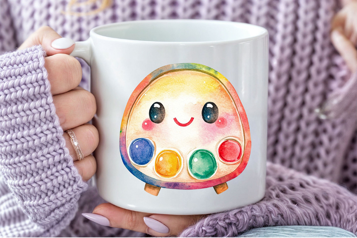 Kawaii Back to School Clipart, an Illustration by Pixels.Craft (Photo 7 of 7)