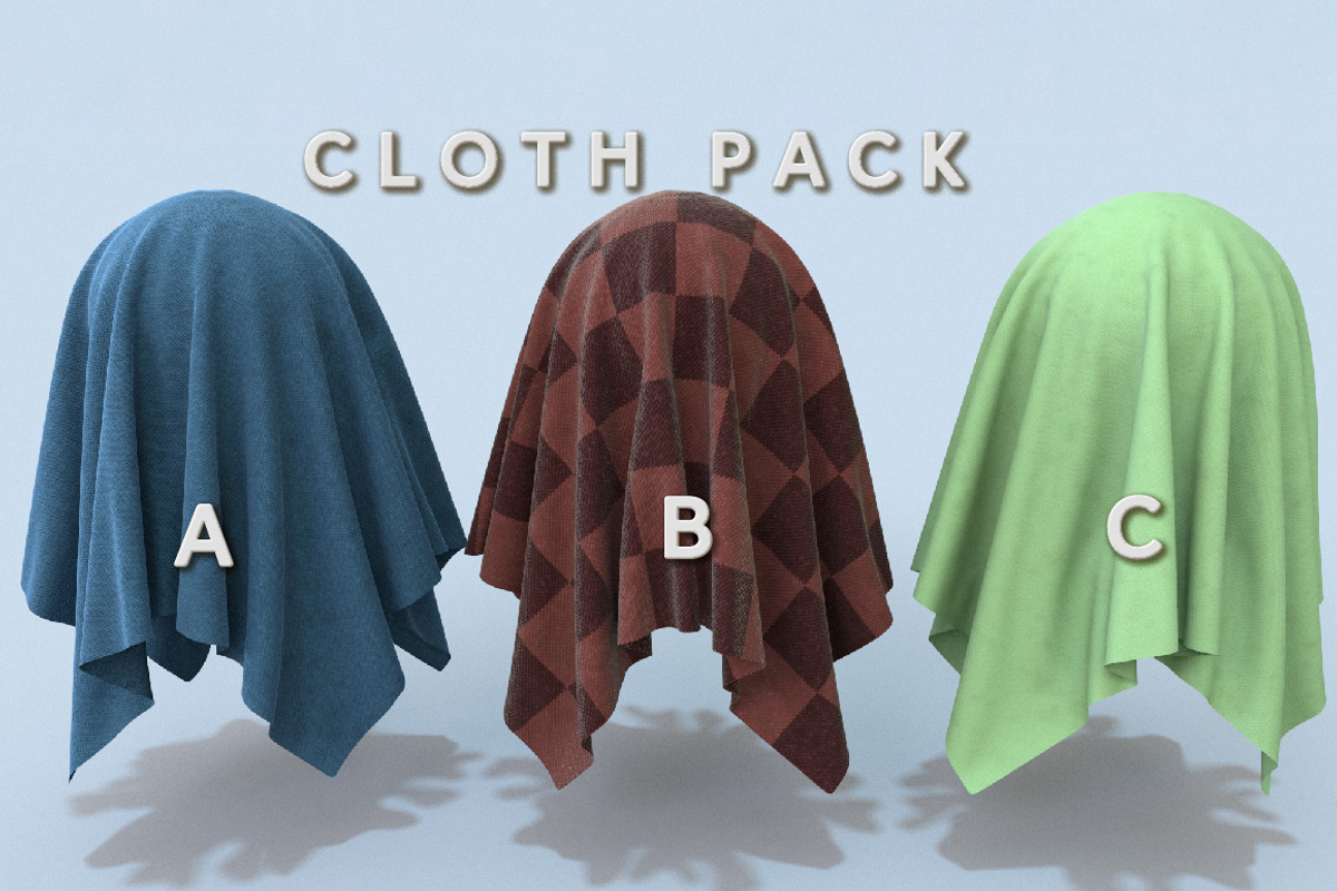 Cloth Pack (Tileable), a Textures & Material 3D Model by Fiat Lux (Photo 2 of 5)